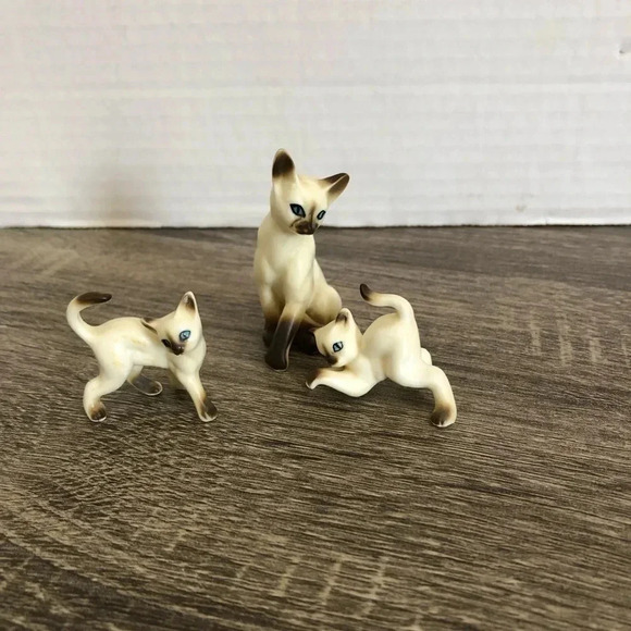 Vintage Other - Vtg Bone China  Japan Cats